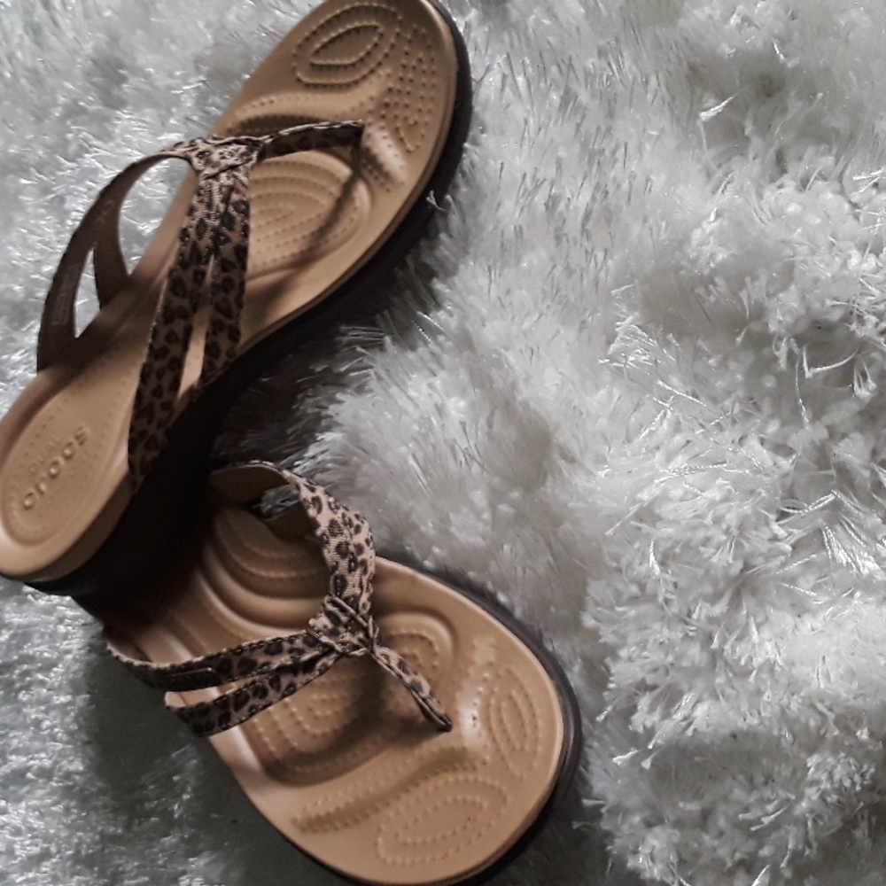 Crocs flip flops